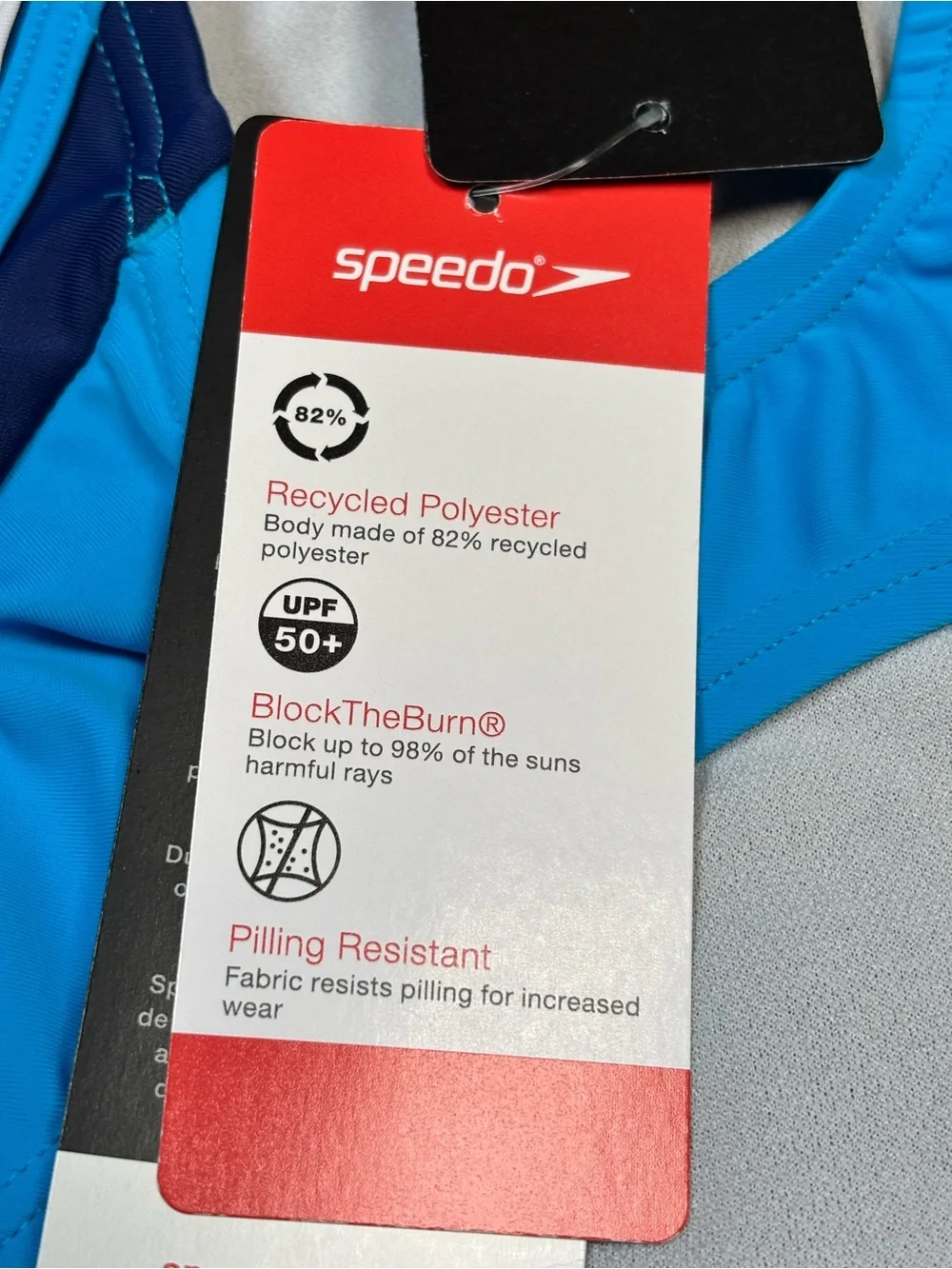 Speedo Girls Solid Infinity Splice One Piece In Navy Size 14 NWT